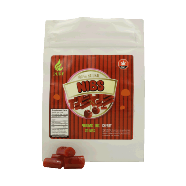 Nibs – THC Infused Licorice – 400mg | Get Kush Canada