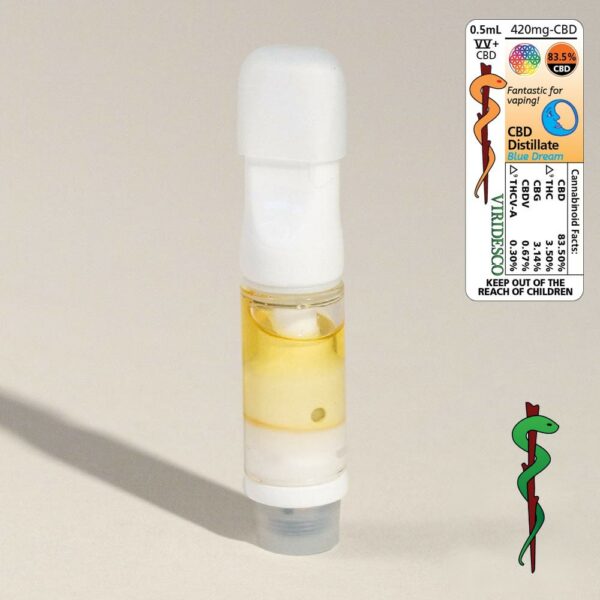 Viridesco – CBD Vape Cart – Blue Dream 0.5ml | Get Kush Canada