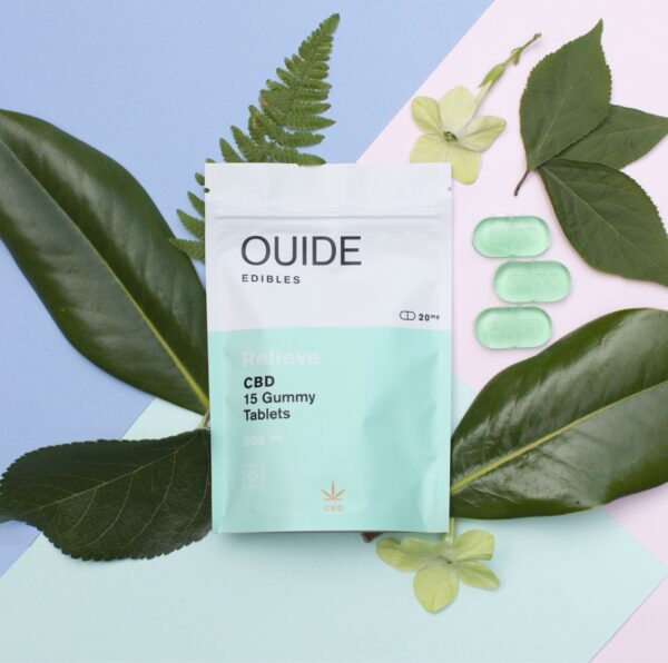 Ouide Edibles – Relieve – CBD gummies 300mg | Get Kush Canada
