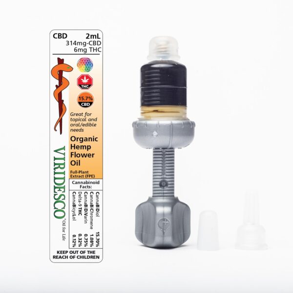 Viridesco – Organic Hemp Flower Oil – 2ml CBD | Get Kush Canada