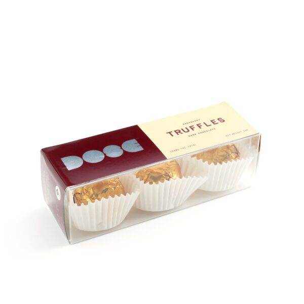 Dose Edibles – Truffles – Dark Chocolate Raspberry – 180mg THC | Get Kush Canada