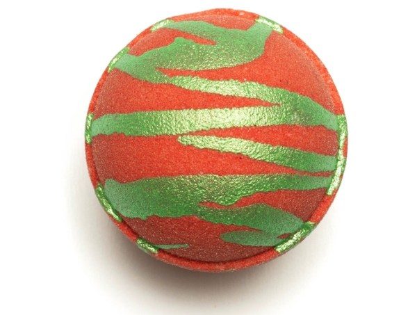 Nikki Stikki Botanicals – CBD Bath Bomb – Christmas Spirit Bomb (red/green) – 300mg CBD | Get Kush Canada