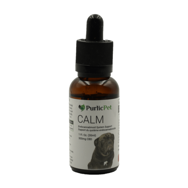 Purlic Pet – CBD Tincture – Calm For Dogs – 300mg CBD | Get Kush Canada