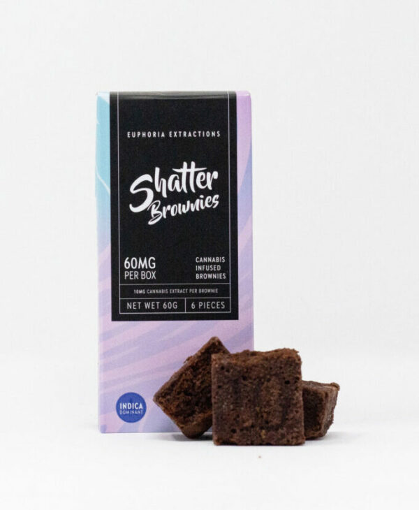 Euphoria Extractions – Shatter Brownies (Indica) | Get Kush Canada