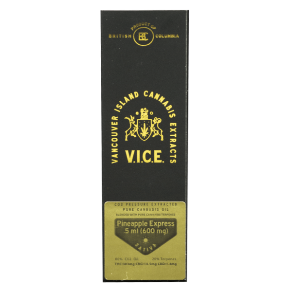 Vice – CO2 Oil Refill Cartridges – Pineapple Express 0.5ml | Get Kush Canada
