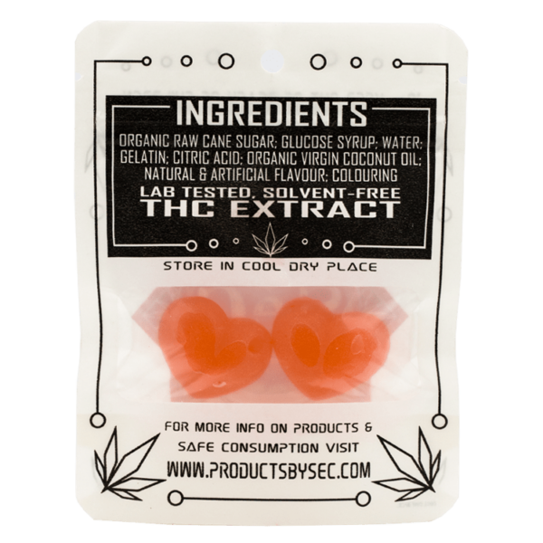 SEC – Hearts- 50mg THC | Get Kush Canada