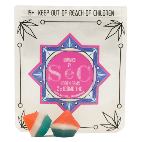 SEC – Hidden Gems – 200mg THC | Get Kush Canada