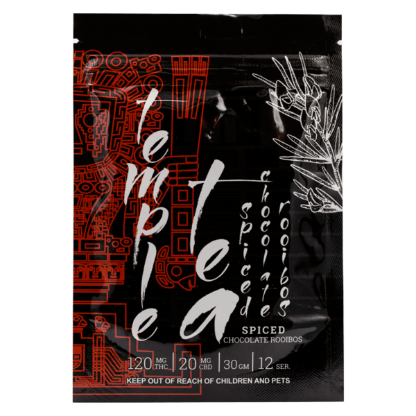 Temple Tea – Spiced Chocolate Rooibos – 120mg THC | Get Kush Canada