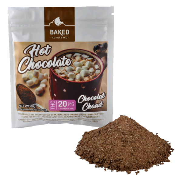 Baked Edibles – Hot Chocolate 20mg THC | Get Kush Canada