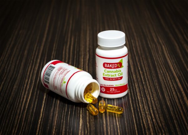 Baked Edibles – THC Extract Capsules 25mg | Get Kush Canada