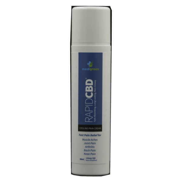 Medigreen Rapid CBD – Cooling Pain Cream | Get Kush Canada