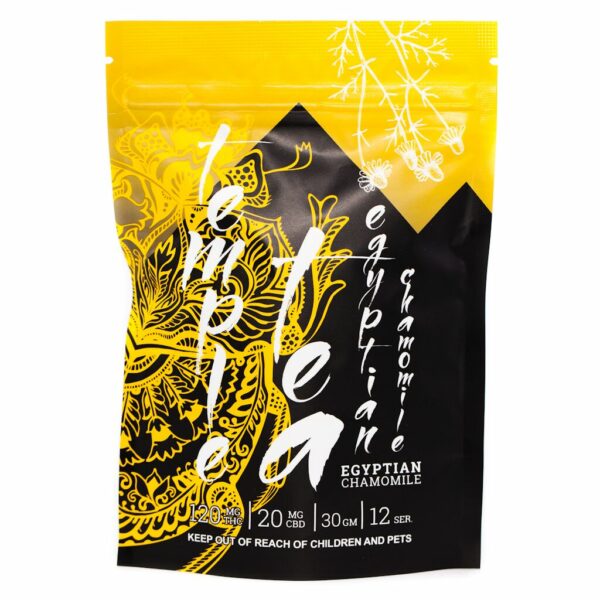 Temple Tea – Egyptian Chamomile – 120mg THC | Get Kush Canada