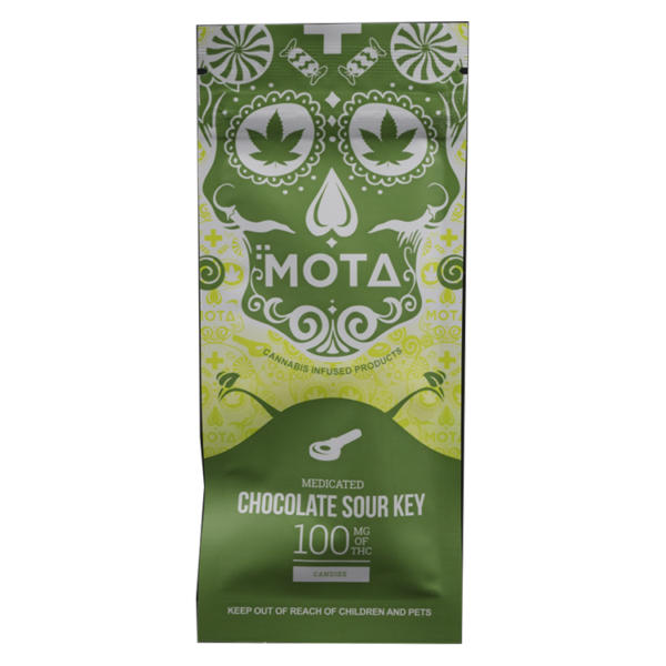 MOTA Edibles – Chocolate Sour Key – 100mg THC | Get Kush Canada