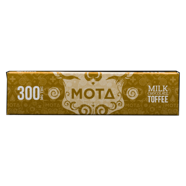 MOTA Edibles – Milk Chocolate Toffee Bar – 300mg THC | Get Kush Canada