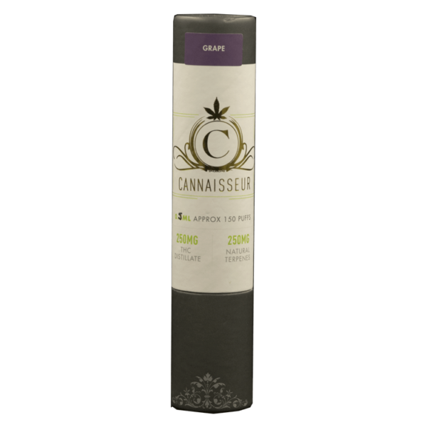 Cannaisseur – Disposable THC Distillate Pen – Grape 0.3ml | Get Kush Canada
