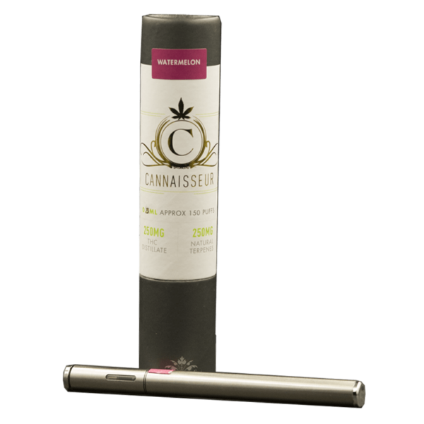 Cannaisseur – Disposable THC Distillate Pen – Watermelon 0.3ml | Get Kush Canada