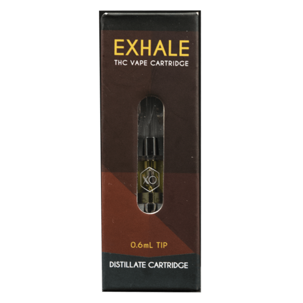 XO Exhale – THC Distillate Refill Cartridge – Banana Kush 0.6ml | Get Kush Canada