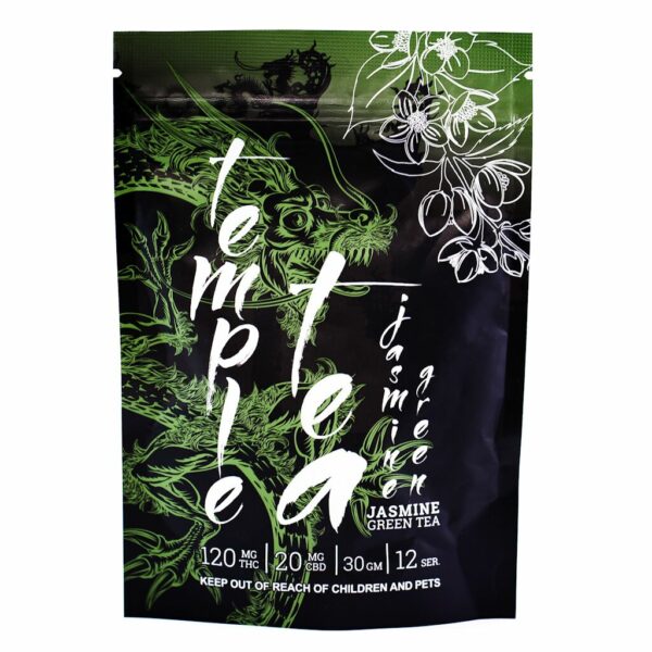 Temple Tea – Jasmine Green Tea – 120mg THC | Get Kush Canada