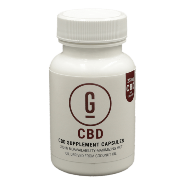 CBD Capsules – 25mg | Get Kush Canada