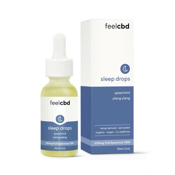 FeelCBD – Sleep Drops – CBD Tincture 300mg | Get Kush Canada