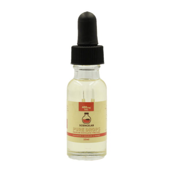 Sciencelab – Pure Drops – Premium Distillate Tincture – 400mg THC | Get Kush Canada