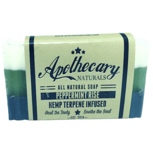 Apothecary Naturals – Body Soap – Peppermint Rise 100g | Get Kush Canada