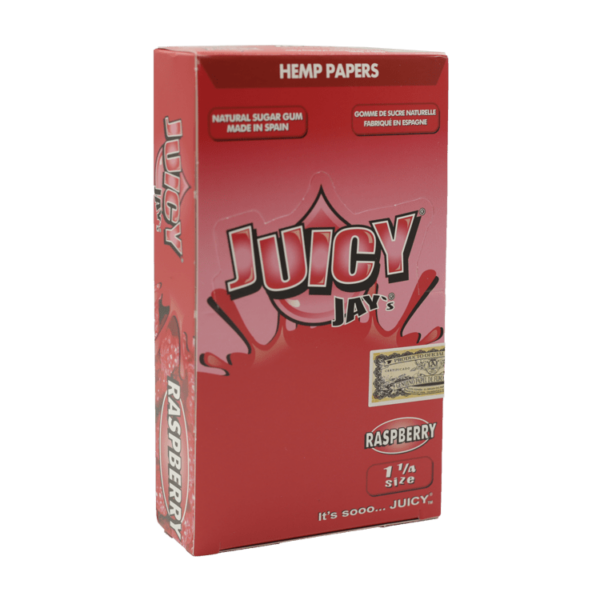 Juicy Jay’s – Hemp Papers (1.25 inch) – Raspberry | Get Kush Canada