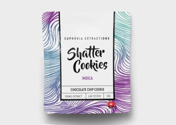 Euphoria Extractions – Chocolate Chip Cookie – Sativa – 100mg THC | Get Kush Canada