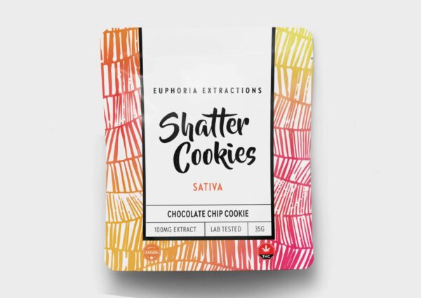 Euphoria Extractions – Chocolate Chip Cookie – Sativa – 100mg THC | Get Kush Canada