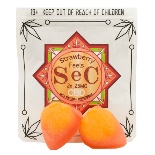 SEC – Strawberry Feels CBD – 50mg | Get Kush Canada