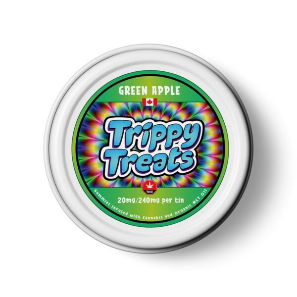 Trippy Treats – Hawaiian Fruit Punch Gummies – 400mg THC | Get Kush Canada