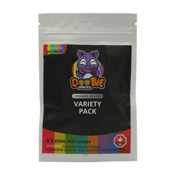 Doobie Snacks – CBD Sour Gummy Bears – 150mg CBD | Get Kush Canada