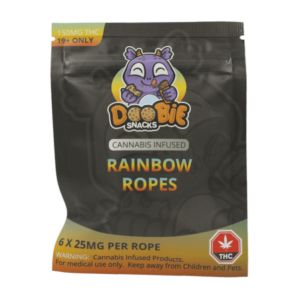 Doobie Snacks – Blue Raspberry – 200mg THC | Get Kush Canada