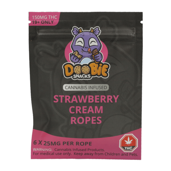 Doobie Snacks – Blue Raspberry – 200mg THC | Get Kush Canada