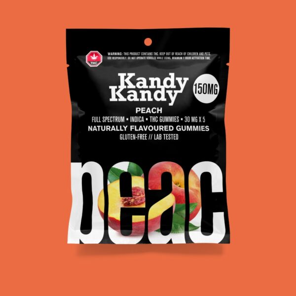 Kandy Kandy – Peach Gummies | Get Kush Canada