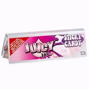 Juicy Jay’s – Superfine Hemp Papers (1.25 Inch) – Sticky Candy | Get Kush Canada
