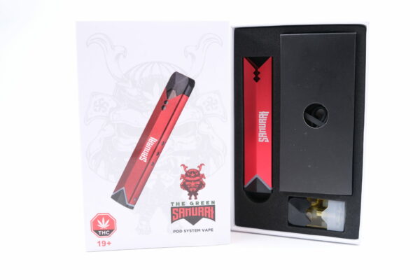 The Green Samurai – LED Vape Kit – 1ml THC | Get Kush Canada
