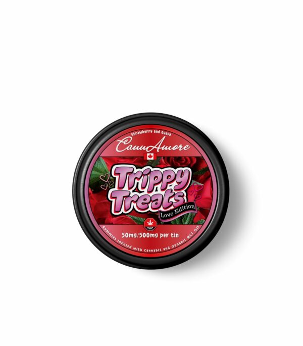 Trippy Treats – Strawberry Guava – CannAmore Love Edition – 500mg THC | Get Kush Canada
