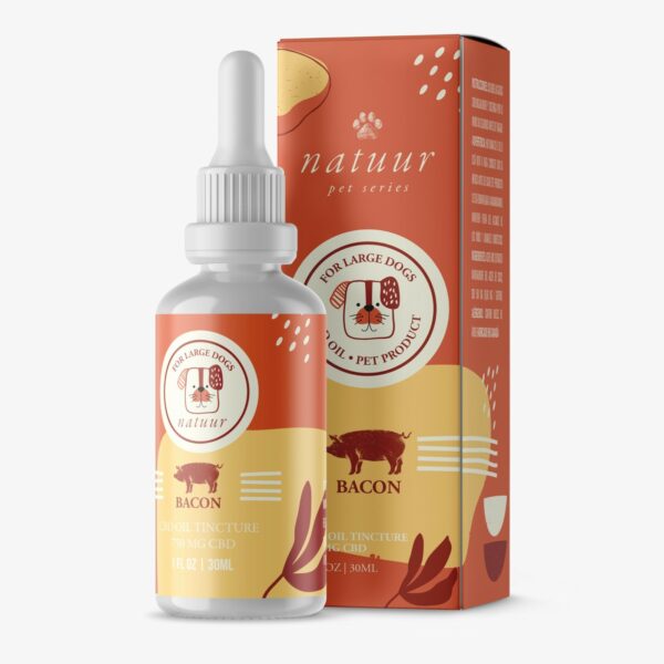 Natuur – Pet Series – CBD Oil For Small Dogs – Bacon Flavour – 125mg | Get Kush Canada