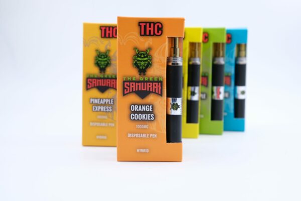 Green Samurai – Disposable Vapes – Sativa – 1ml | Get Kush Canada