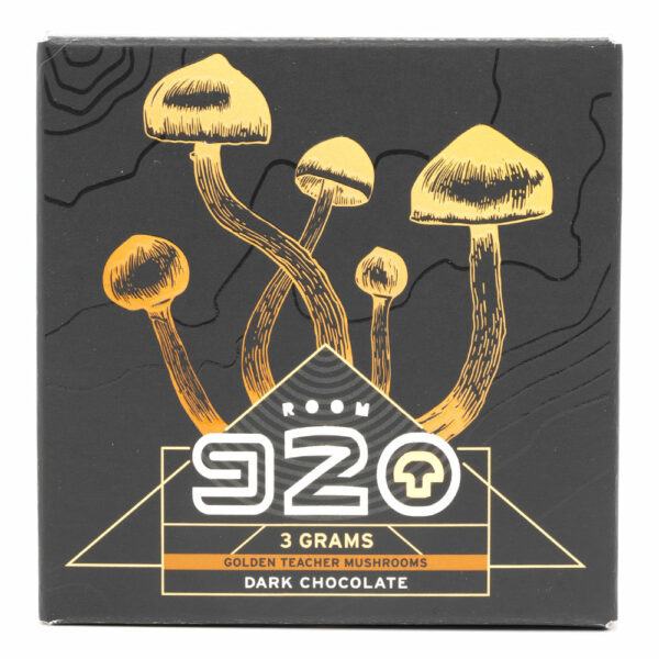 Room 920 – Mushroom Chocolate Bar – Dark Chocolate – 3 Grams | Get Kush Canada