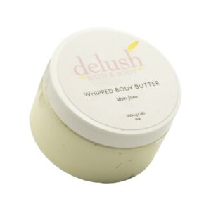 Delush Bath and Body – Whipped Body Butter – Vain Jane 300mg CBD | Get Kush Canada