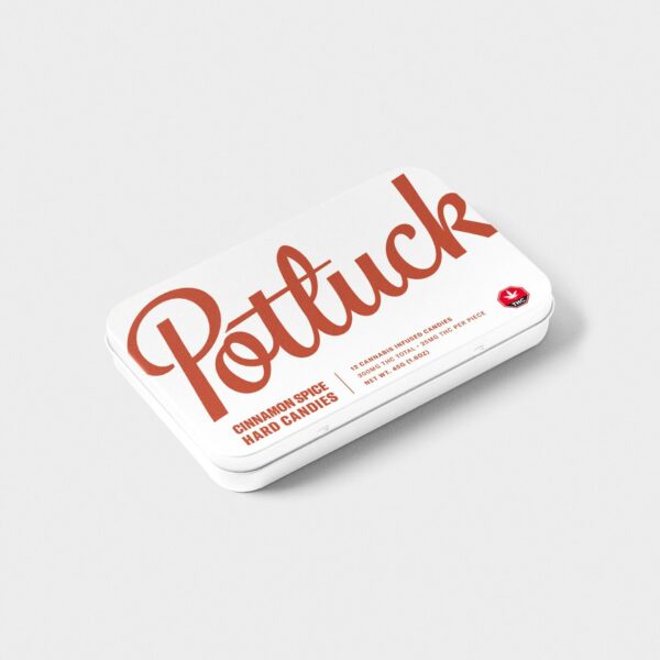 Potluck – Hard Candy – Cinnamon Spice – 300mg THC | Get Kush Canada