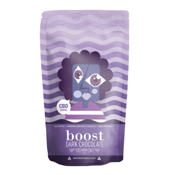 Boost – THC Dark Chocolate Bars – 200mg | Get Kush Canada