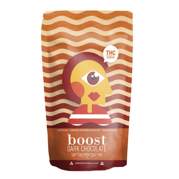 Boost – THC Dark Chocolate Bars – 200mg | Get Kush Canada