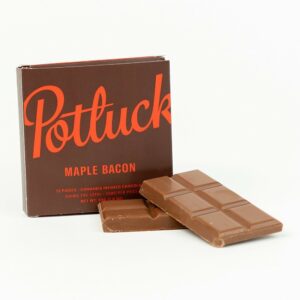 Potluck – Infused Chocolate – Maple Bacon – 300mg THC | Get Kush Canada