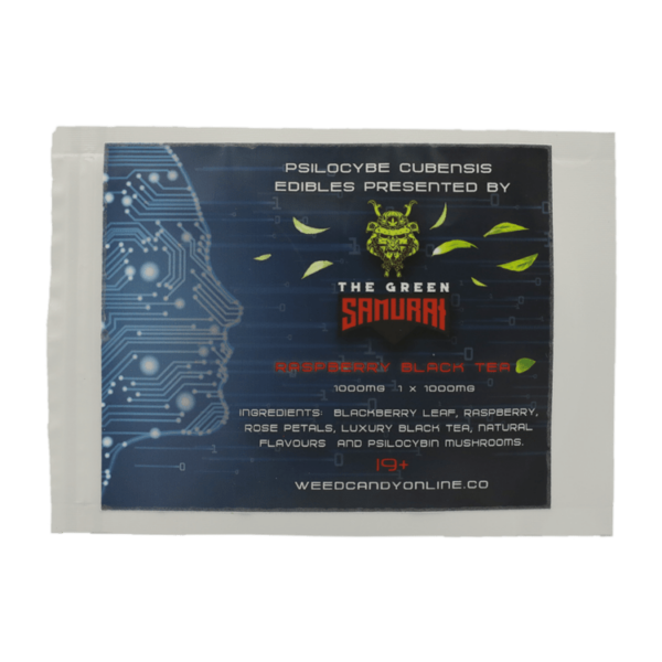 The Green Samurai – Raspberry Black Tea – 1000mg | Get Kush Canada
