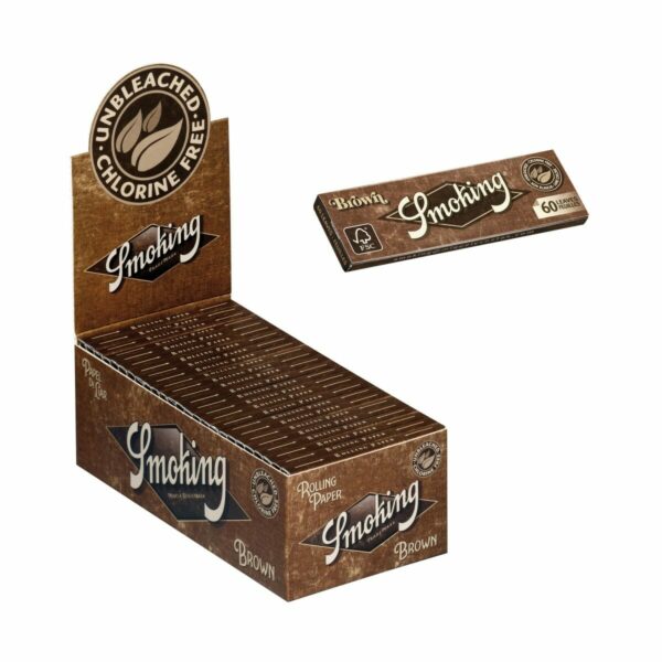 Smoking – Brown Rolling Paper – Single Wide Unbleached | Get Kush Canada