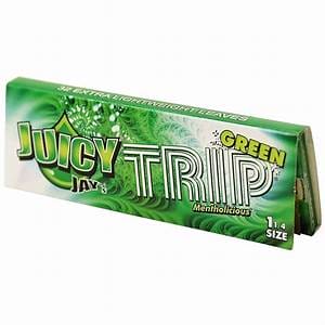 Juicy Jay’s – Hemp Papers (1.25 inch) – Green Trip | Get Kush Canada
